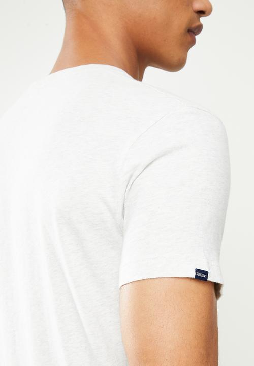 Superdry. - Ol vintage emb tee - queen marl