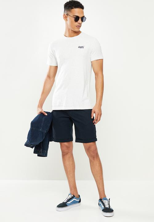 Superdry. - Ol vintage emb tee - queen marl
