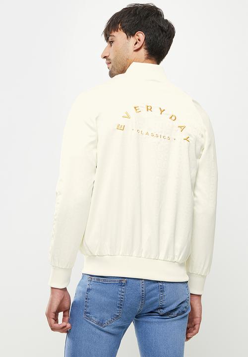 Jonathan D - Luca baseball jacket - ivory