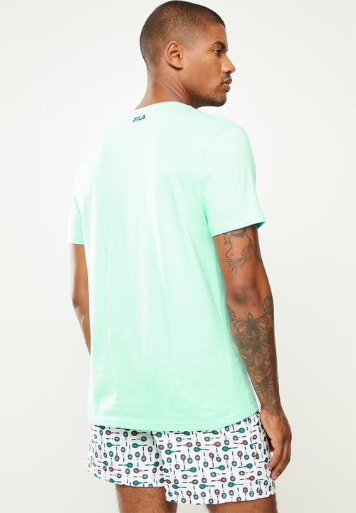 FILA - Dula short sleeve tee - tranquility blue