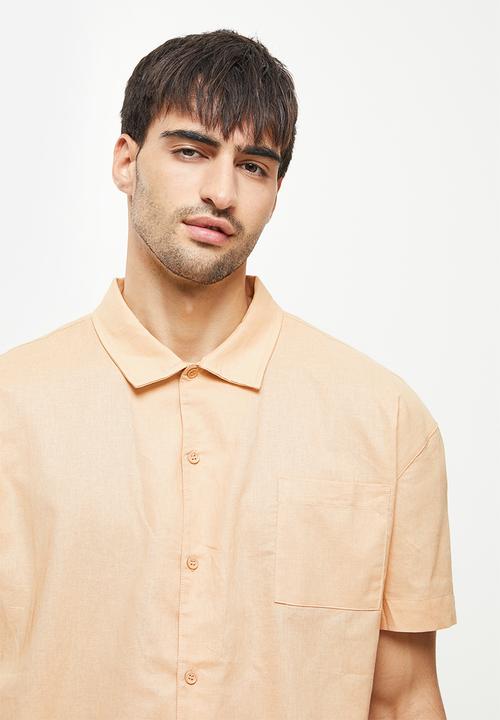 Jonathan D - Luis camp collar resort shirt - stone