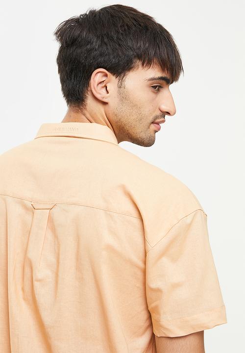 Jonathan D - Luis camp collar resort shirt - stone