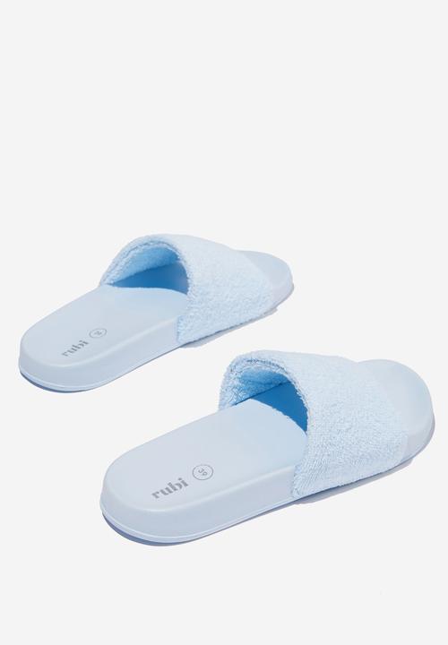 Cotton On - Wild slide - blue terry