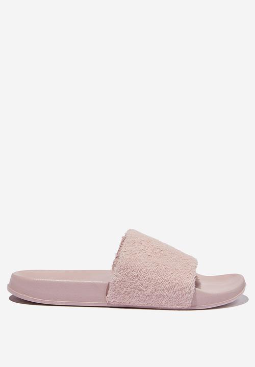 Cotton On - Wild slide - misty rose terry
