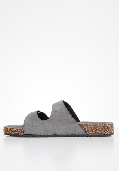 Superbalist - Woodstock slide - grey