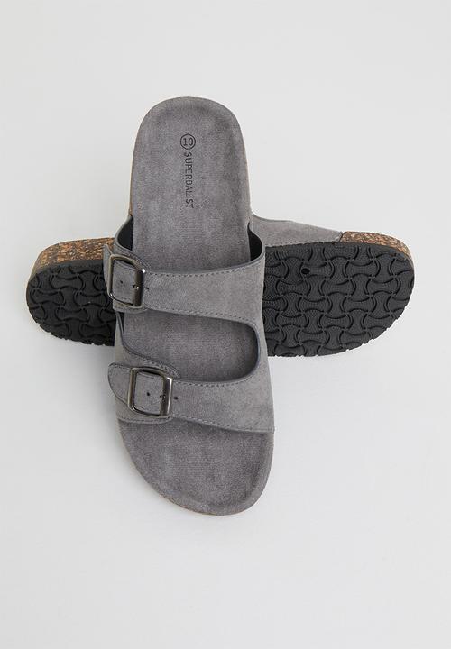 Superbalist - Woodstock slide - grey