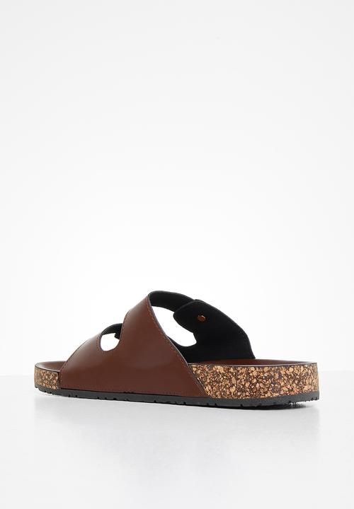 Superbalist - Woodstock slide - brown