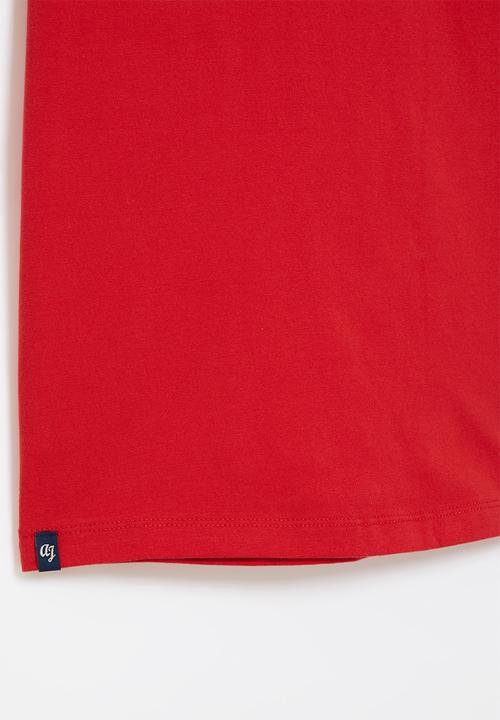 Aca Joe - Girls aca joe printed dress - red