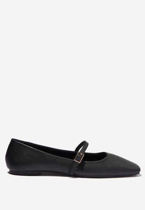 Cotton On - Mary jane ballerina - black pu