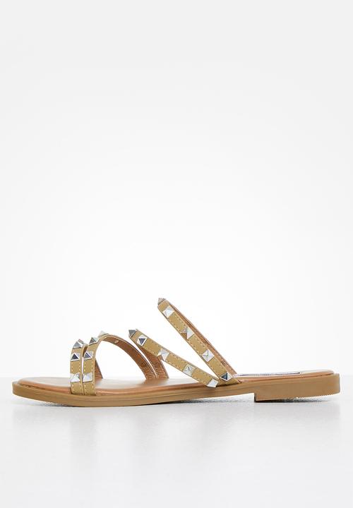 Madison® - Marian studded slide - camel