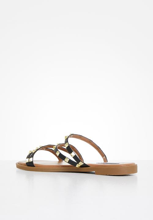 Madison® - Marian studded slide - black