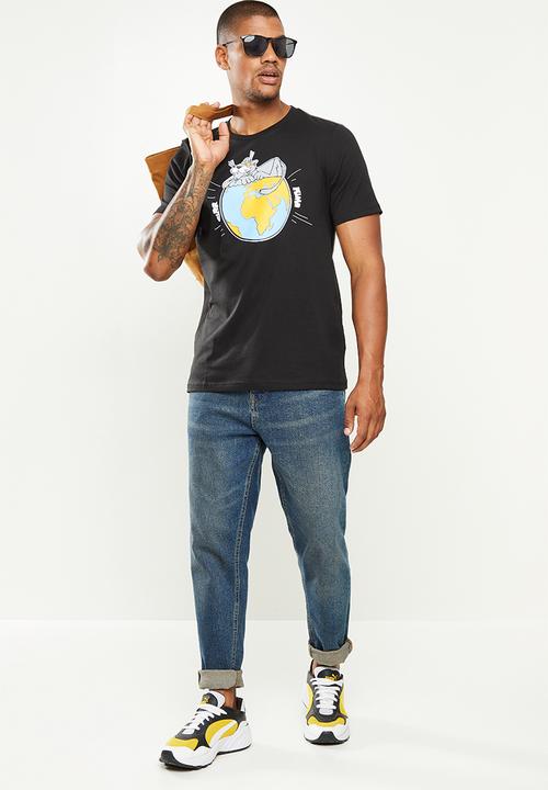 PUMA - Graphic tee sustainability - black 