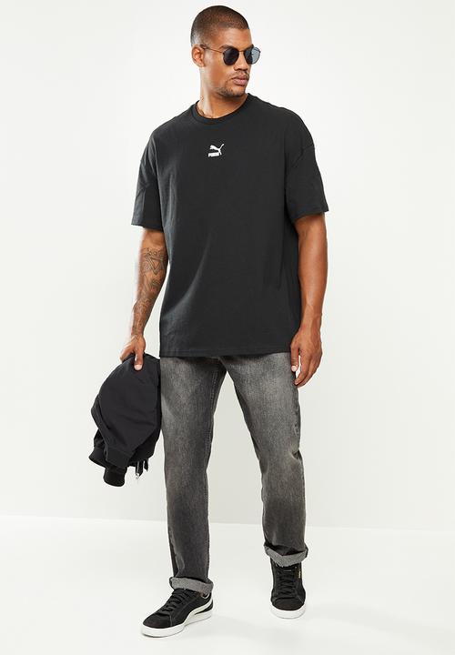 PUMA - Classics boxy tee - black