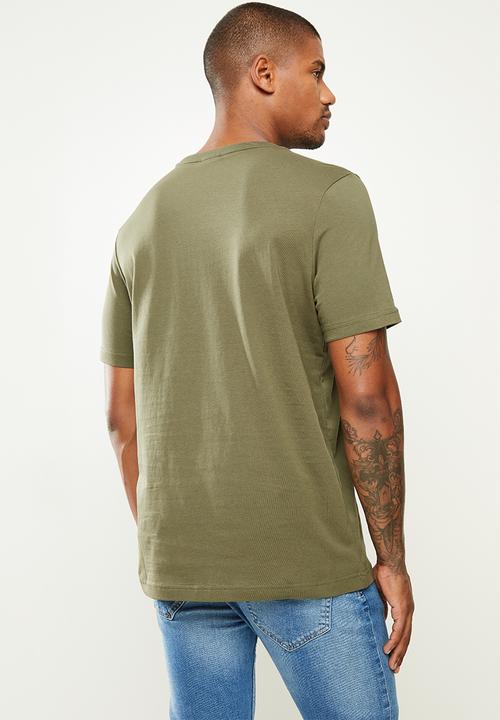 PUMA - Classics logo tee (s) - green 