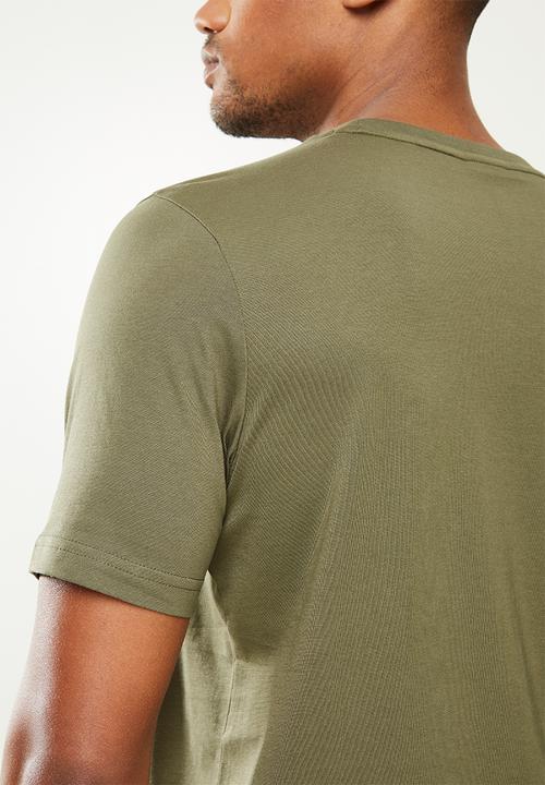PUMA - Classics logo tee (s) - green 