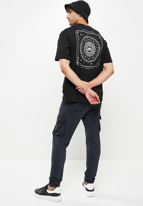 Only & Sons - Onsmystic life ovz short sleeve tee - black