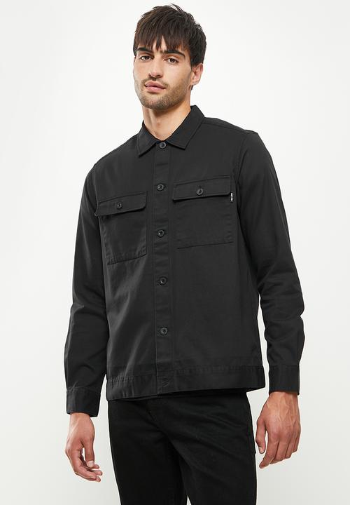 Only & Sons - Onsstones life ls license overshirt - black
