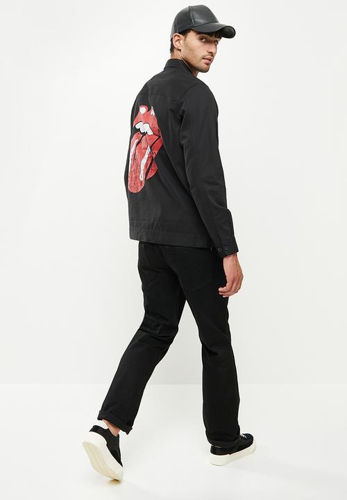 Only & Sons - Onsstones life ls license overshirt - black