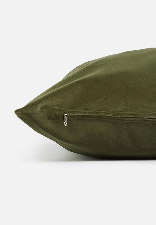 Hertex Haus - Outdoor Cushion Cover lavish - olive