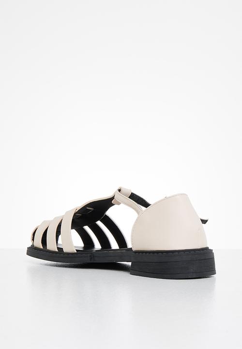 Seduction - Woven fisherman shoe - nude