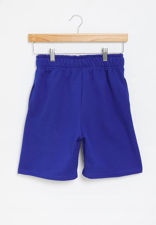 Rebel Republic - Boys fleece short - blue