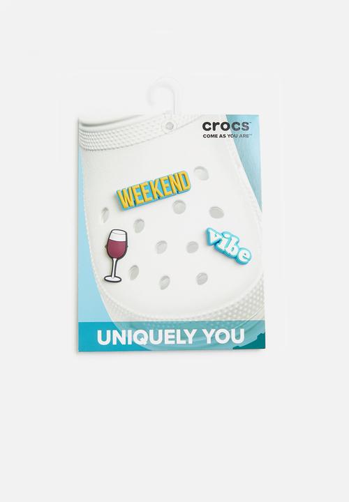 Crocs - Weekend vibes 3 pack jibbitz - multi