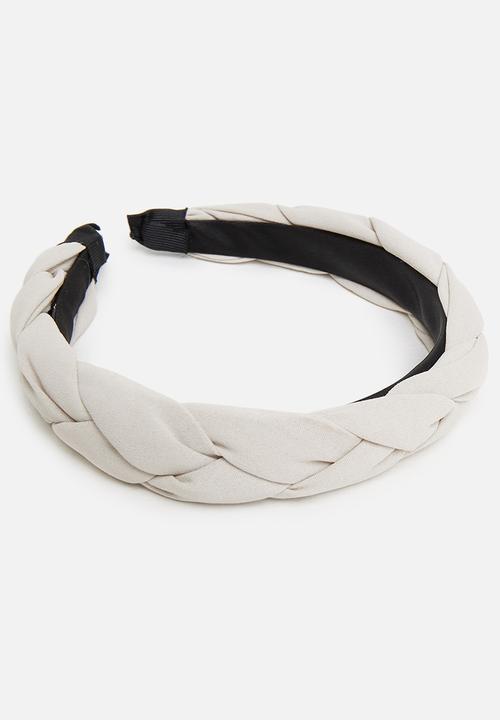 Superbalist - Plaited alice band - cream