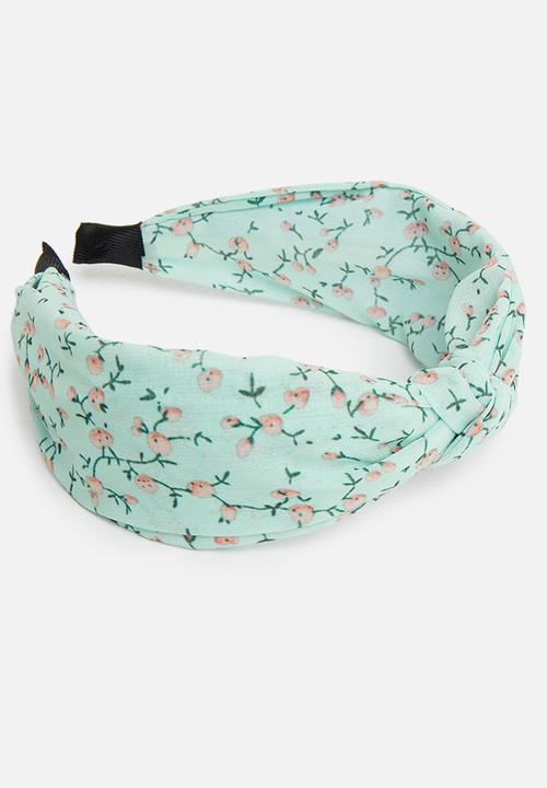 Superbalist - Delicate floral headband - mint