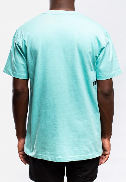 Butan - Aluta block letters logo T-shirt - mint