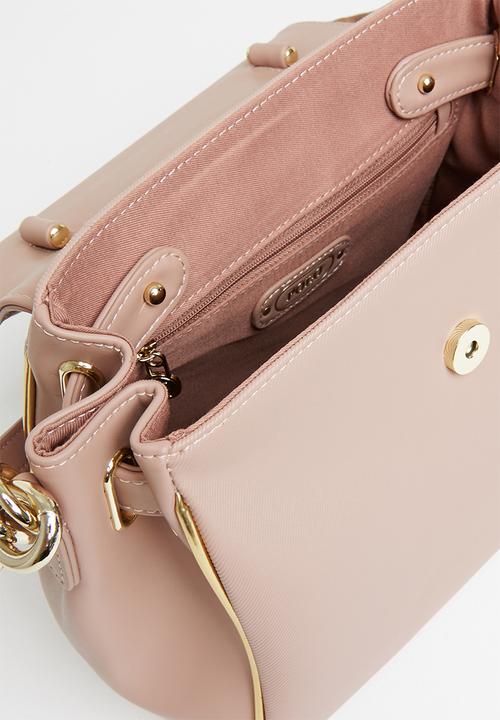 POLO - Nautical flapover shopper - pink