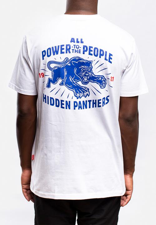 Butan - Hidden panthers T-shirt - white