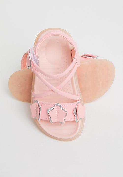 Pop Candy - Girls star sandals - pink