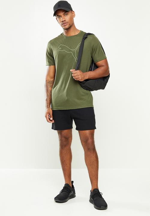 PUMA - Performance cat tee (s) - green 