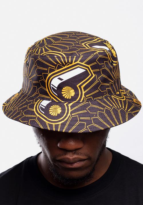 Kaizer Chiefs - Urban Edition - Waxprint reversible bucket hat - whistles pattern
