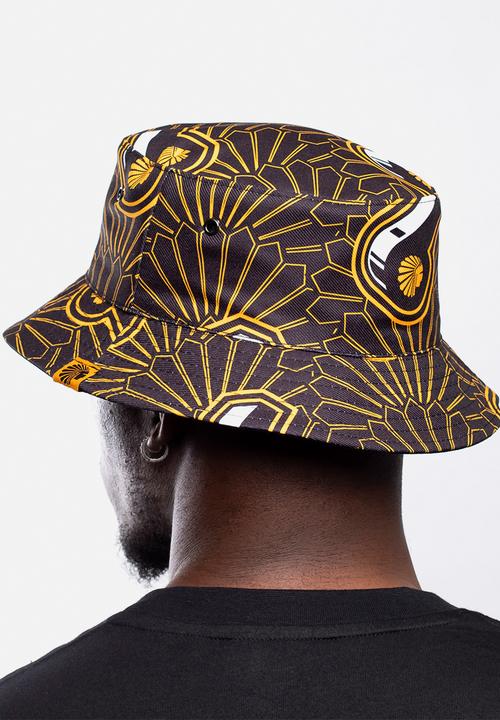 Kaizer Chiefs - Urban Edition - Waxprint reversible bucket hat - whistles pattern