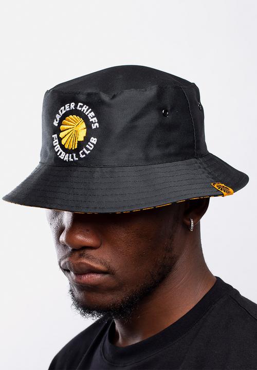 Kaizer Chiefs - Urban Edition - Waxprint reversible bucket hat - heads pattern