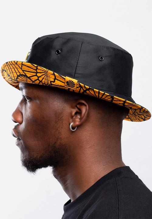 Kaizer Chiefs - Urban Edition - Waxprint reversible bucket hat - heads pattern