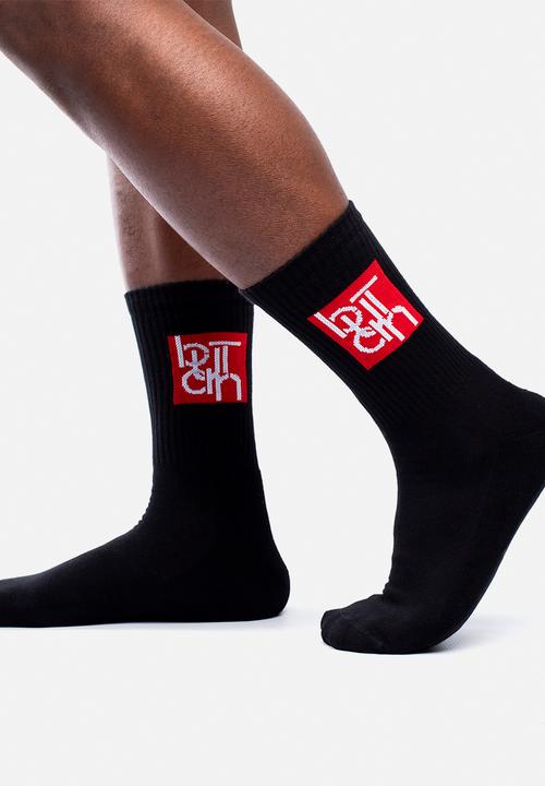Butan - Classic connections socks - black