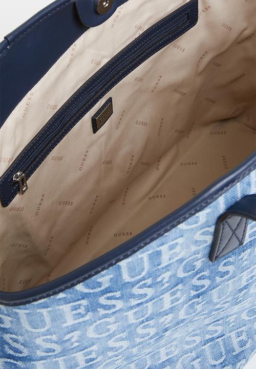 GUESS - New age large tote - denim
