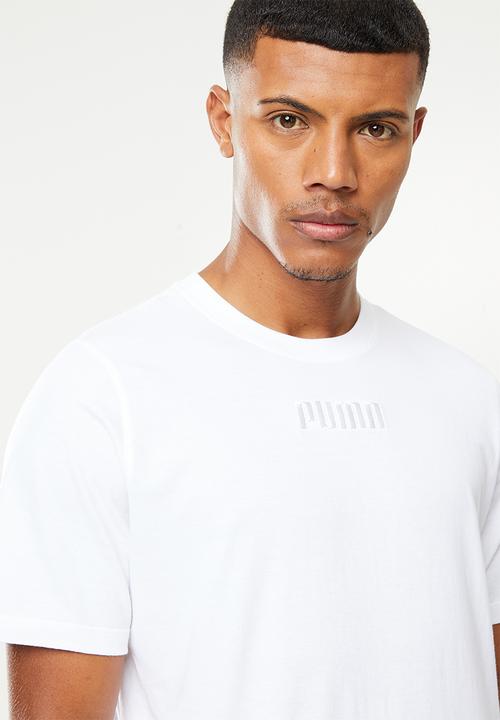 PUMA - Modern basics tee - puma white