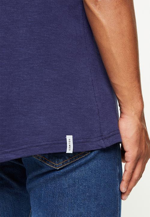 Holmes Bro's - Grass is greener ss tee - deep marine slub