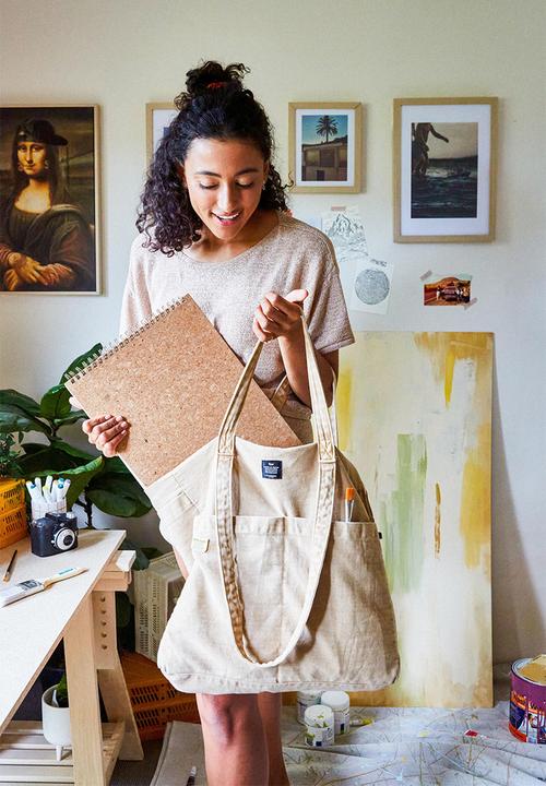 Typo - A3 spiral sketch book - natural cork