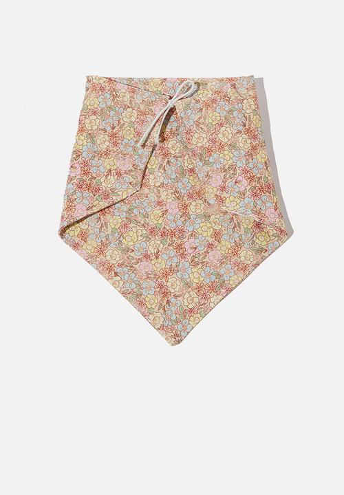 Typo - Pet club dog bandana - ditsy floral sand