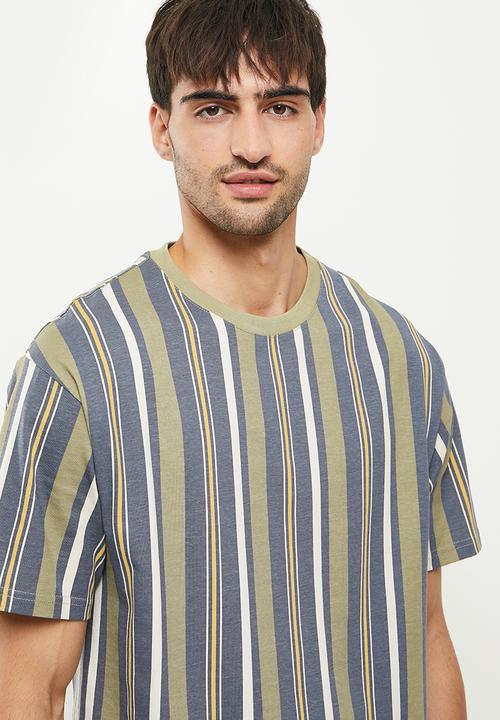 Cotton On - Downtown T-shirt - neutral & black 