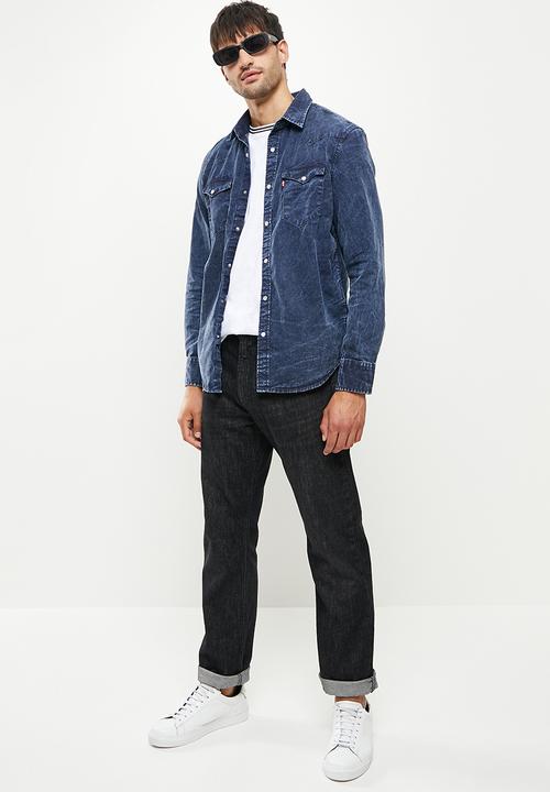Levi’s® - Classic western standard marble bleach - dark blue