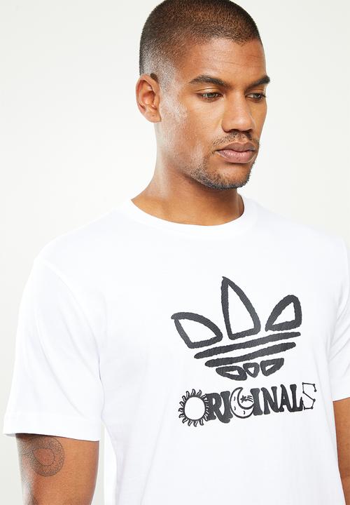 adidas Originals - Originals trefo - white