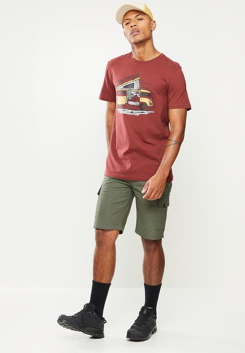 Wolf Rock - Camper van - red