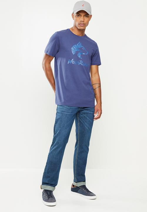 Wolf Rock - Basic - blue
