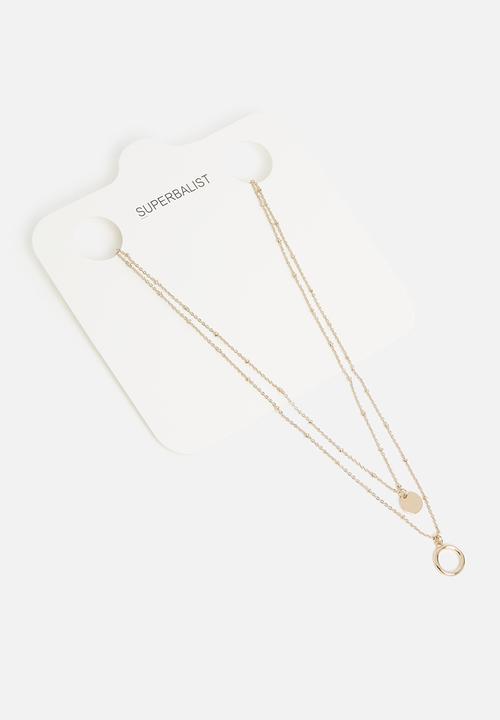 Superbalist - Harley layered necklace - gold