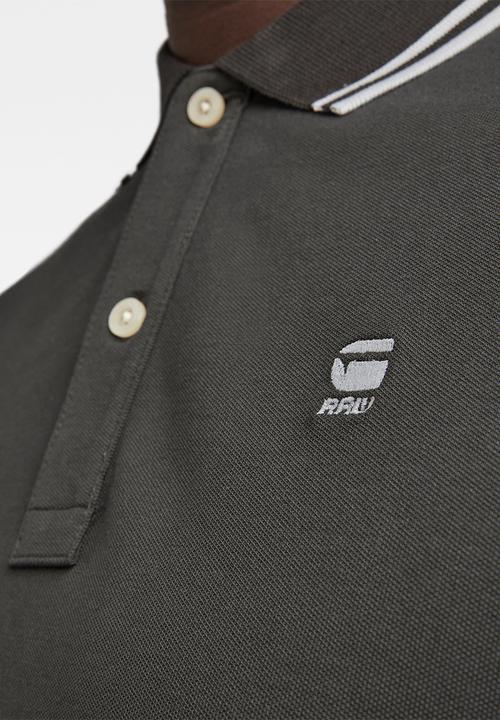 G-STAR - Dunda slim stripe polo s\s - cloak